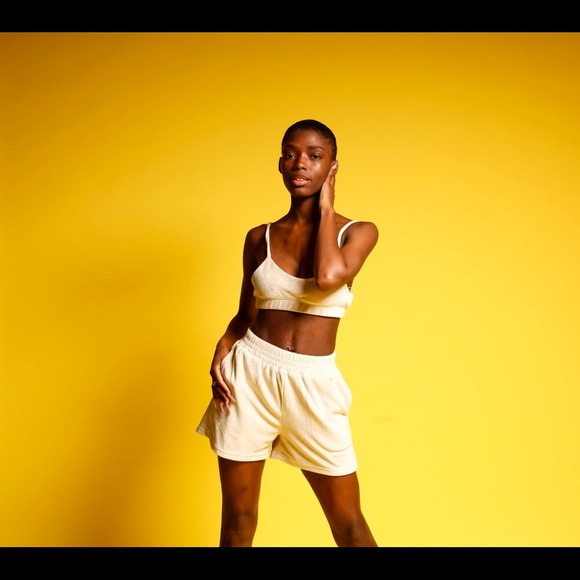 Womens Terry Cloth Shorts Set - Picture 10 of 13